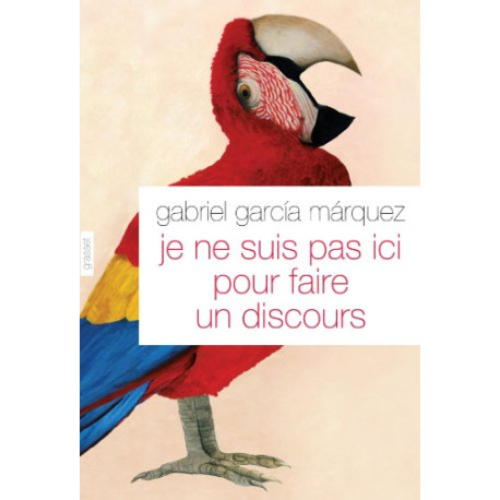 Je ne suis pas ici pour faire un discours
