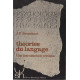 Theories du langage une introduction critique
