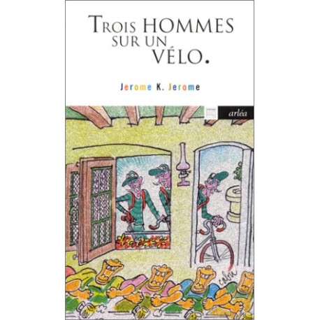 Trois hommes sur un vélo