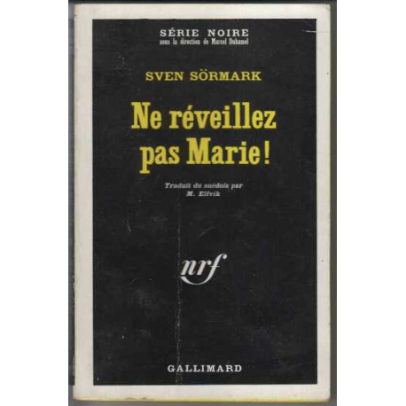 Ne reveillez pas marie