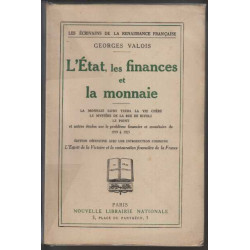 L'etat les finances et la monnaie