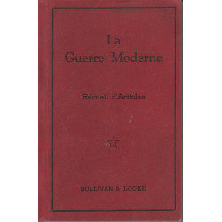 La guerre moderne recueil d'articles