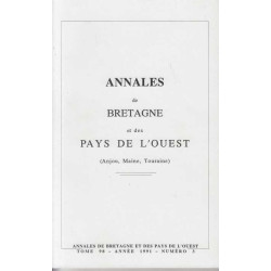 Annales de Bretagne et des pays de l'ouest ( Anjou Maine Touraine)...