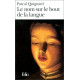 Le nom sur le bout de la langue