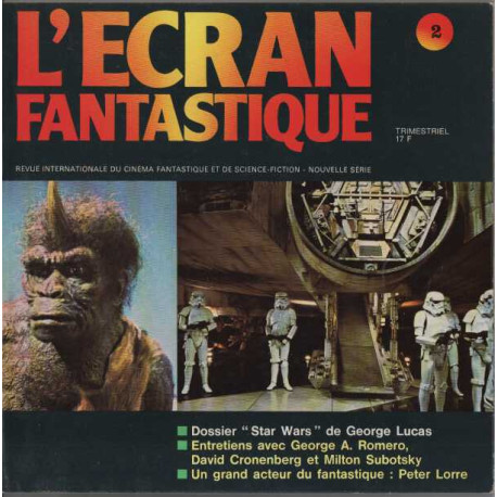 L'écran fantastique numero 2 special star wars george lucas...