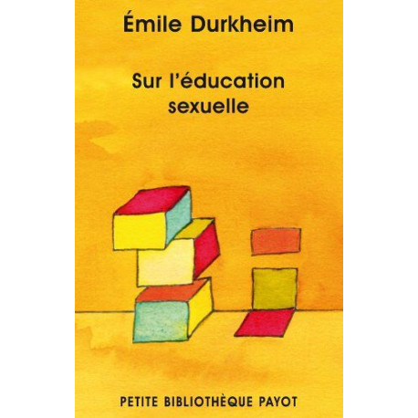Sur l'éducation sexuelle