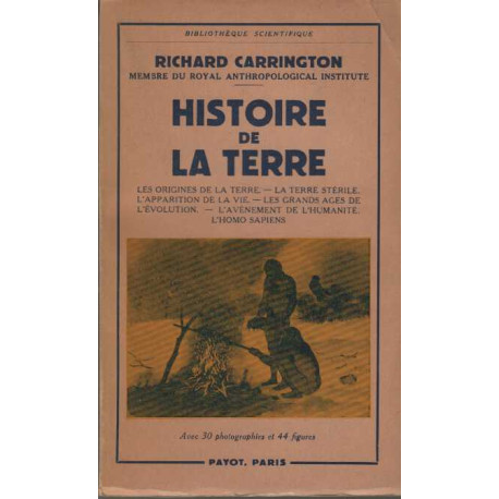 Histoire de la terre. - Les origines de la terre. - La terre...