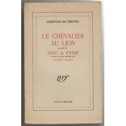 Le chevalier au lion precede de erec et enide