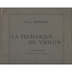 La technique du violon