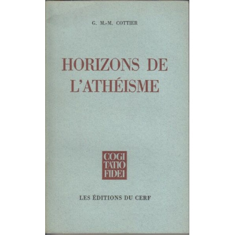 Horizons de l'atheisme