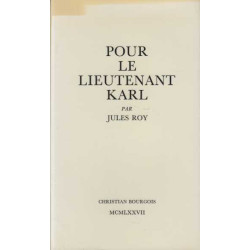 Pour le lieutenant Karl