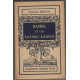 Rome et les lettres latines