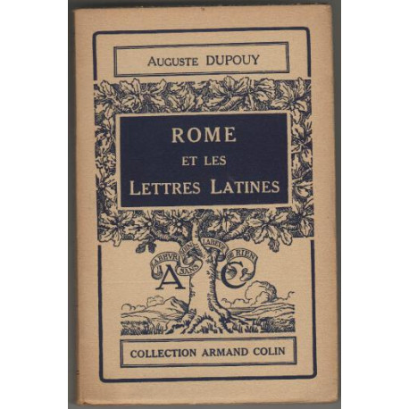Rome et les lettres latines
