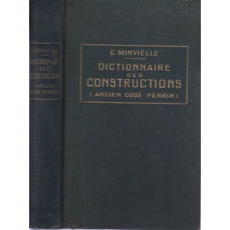 Dictionnaire des constructions