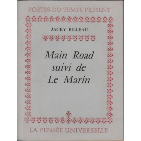 Main road suivi de le marin