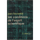 Les conditions de l'esprit scientifique