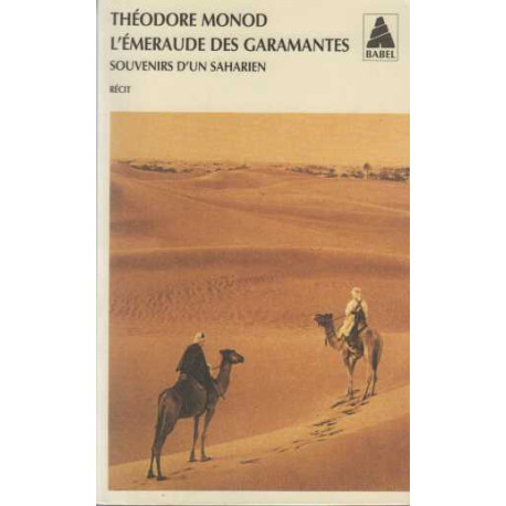 L'émeraude des Garamantes