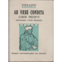 Ab vrbe condita liber primvs ( histoires livre de premier )