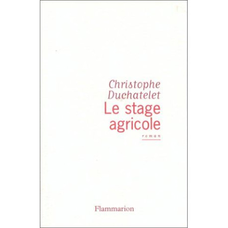 Le stage agricole