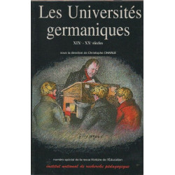 Les Universités germaniques: XIXe-XXe siècles