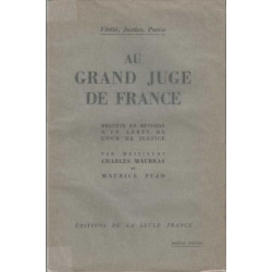 Verite justice patrie au grand juge de france / requete en...