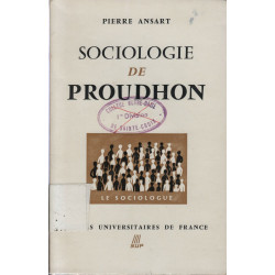 Sociologie de proudhon