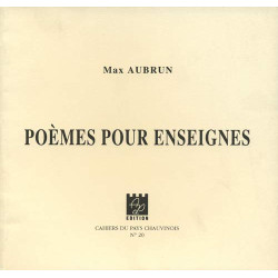 Poèmes pour enseignes