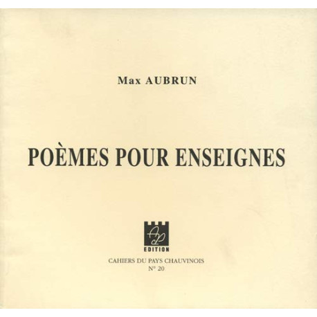 Poèmes pour enseignes