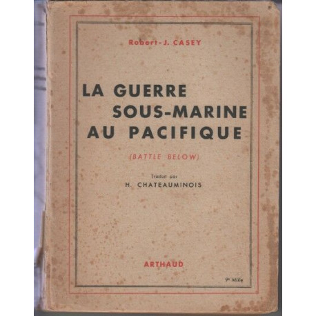 La guerre sous marine au pacifique