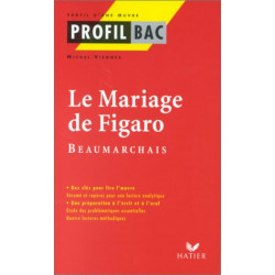 Profil d'une oeuvre : Le mariage de Figaro Beaumarchais