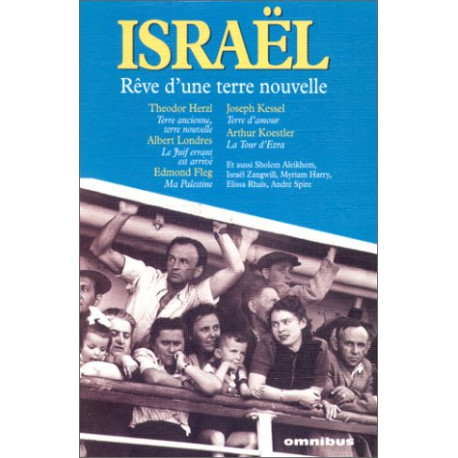 Israël reve d'une terre nouvelle