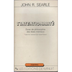 L'intentionalité : essai de philosophie des états mentaux