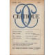 Critique numero 298 mars 1972