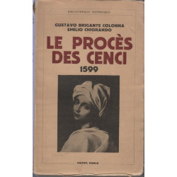 Le proces des cenci 1599