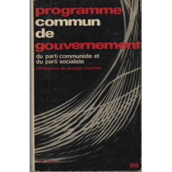 Programme commun de gouvernement du parti communiste et du parti...