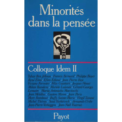 Minorites dans la pensee: Colloque Idem II Namur mai 1978