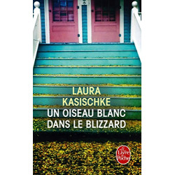 Un oiseau blanc dans le blizzard