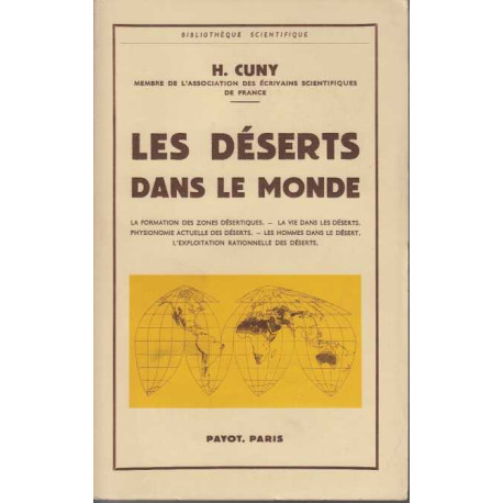 Les deserts dans le monde