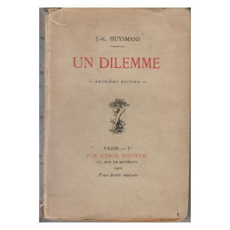 Un dilemme