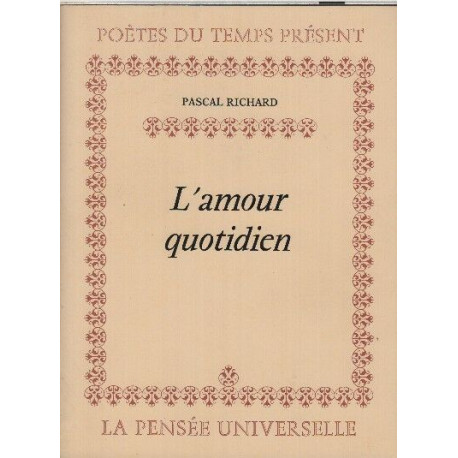 L'amour quotidien