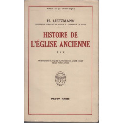 Histoire de l'eglise ancienne