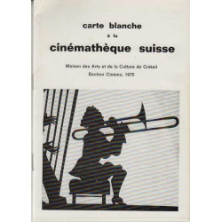 Carte blanche a la cinematheque suisse