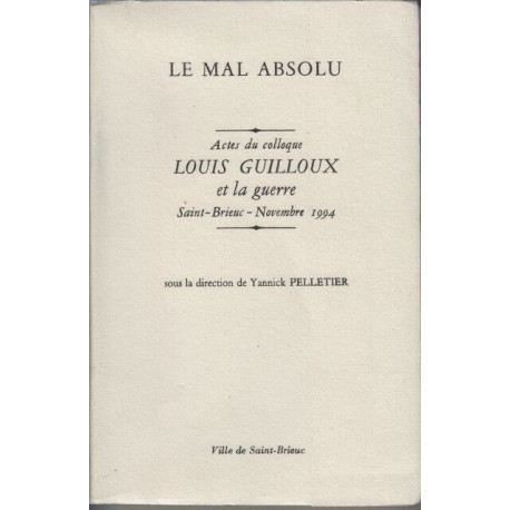 Le mal absolu