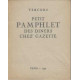 Petit pamphlet des diners chez gazette