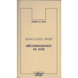 Méconnaissance du soir