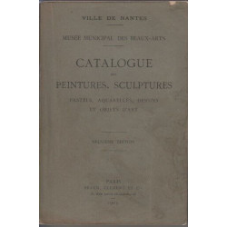 Ville de nantes musee municipal des beaux arts catalogue des...