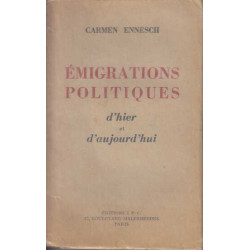 Emigrations politiques d'hier et d'aujourd'hui