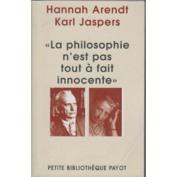La philosophie n'est pas tout à fait innocente