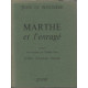 Marthe et l'enrage avec un portrait par Wyndham lewis