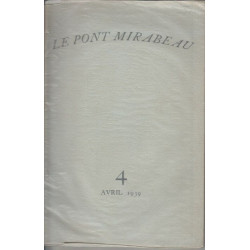 Le pont mirabeau 4 avril 1939